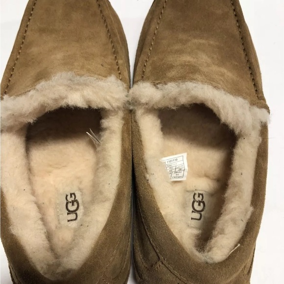 UGG Men\'s Ascot Chestnut Slippers, Size 10 M main image 5